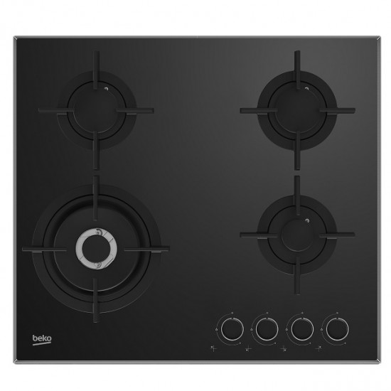 Beko 4 Gas Built In Hob: HCLW64222S