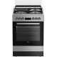 BEKO Cooker 3 Gas + 1 Electric: FSM63330DXDSL 