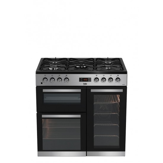 Beko Cooker 5 Gas, triple cavity: KDVF90X