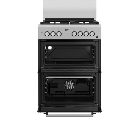 Beko Cooker 3 Gas + 1 Electric: FDF63110DXSL