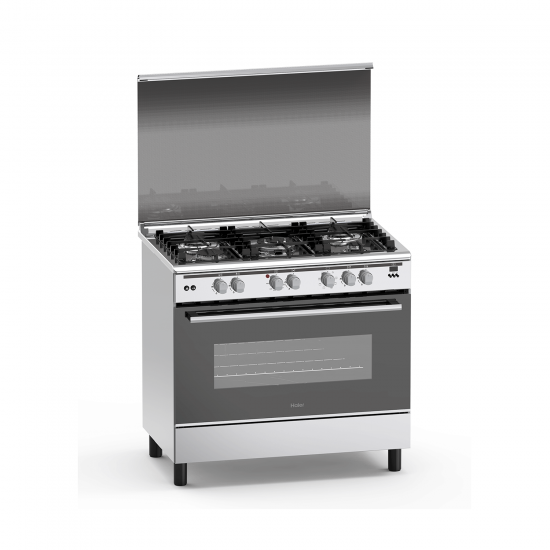 Haier 5 Gas 60X90 Cooker with Electric Long Oven: HCR6050EES