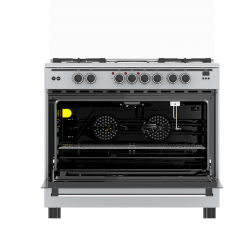 Haier 4Gas + 2Electric 90X60 Cooker with Oven: HCR6042EDS