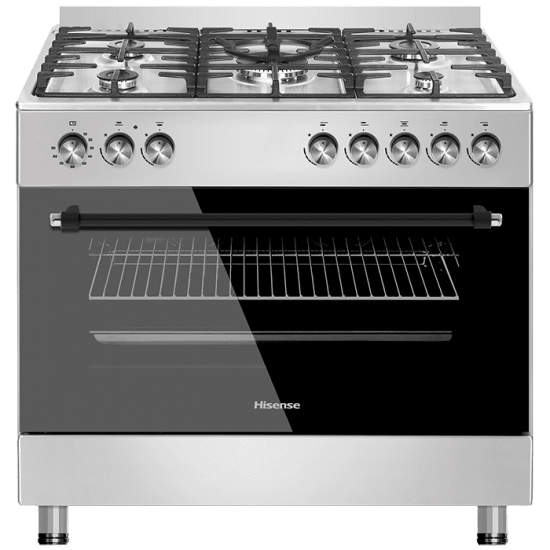 Hisense 4 Burners Gas 2 Electric Stove 90CM: HF942GEES