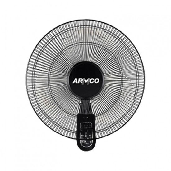 Armco Wall Fan, 3 Speed, Remote Control: AFW-16BRC