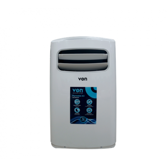 Von 12K BTU Portable AC: VAPTB124CM