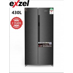 Exzel 430L, 2 Door, Side By Side, Inverter Compressor Fridge