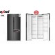 Exzel 430L, 2 Door, Side By Side, Inverter Compressor Fridge