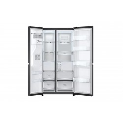 LG Net 635(L) Side-by-Side Fridge: GC-J257SQRS