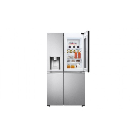 LG Net 635(L) Mirror Instaview Fridge: GC-X267MSEW