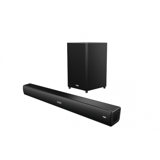 Von Wired Soundbar 120W - Black: VSB1202WFK