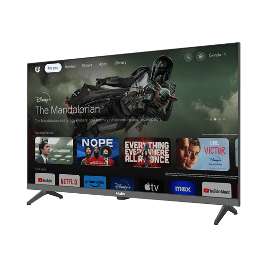 Haier 50" Google TV 4K HDR Frameless: H50K80EUK