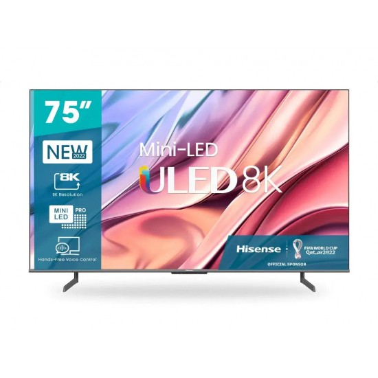 Hisense 75 Inch Mini Led 8k Uled Smart Android  Tv: U80H