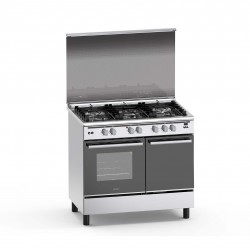 Haier 5 Gas 60X90 Cooker with Electric Oven: HCR6050DES