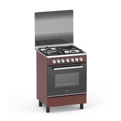 Haier 3 Gas + 1 Electric 60X60 Cooker with Electric Oven: HCR2031EED1