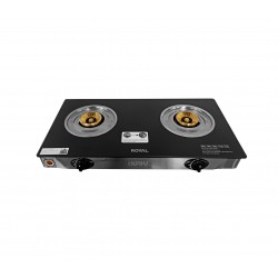 ROYAL 2 Gas Burner Stove Glass Table Top: GSGP-2GB203