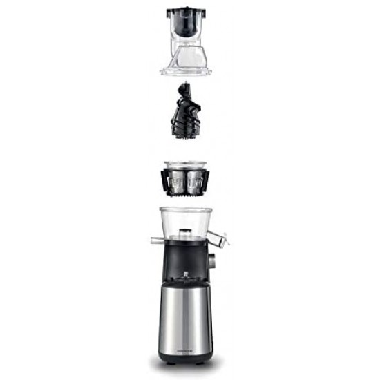 Kenwood Stainless Slow Juicer - 400W: JMM70.000BK