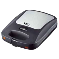 Von Sandwich Maker 4 Slice, 1200W: VSM421AK