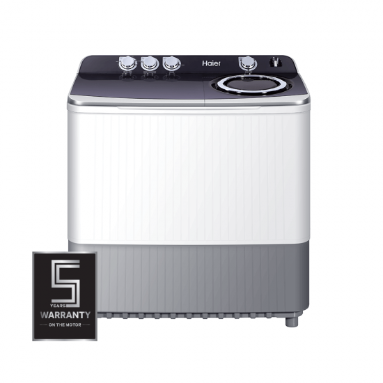 Haier 10.5kg Semi Auto Washing Machine Twin Tub: HWM105-M186