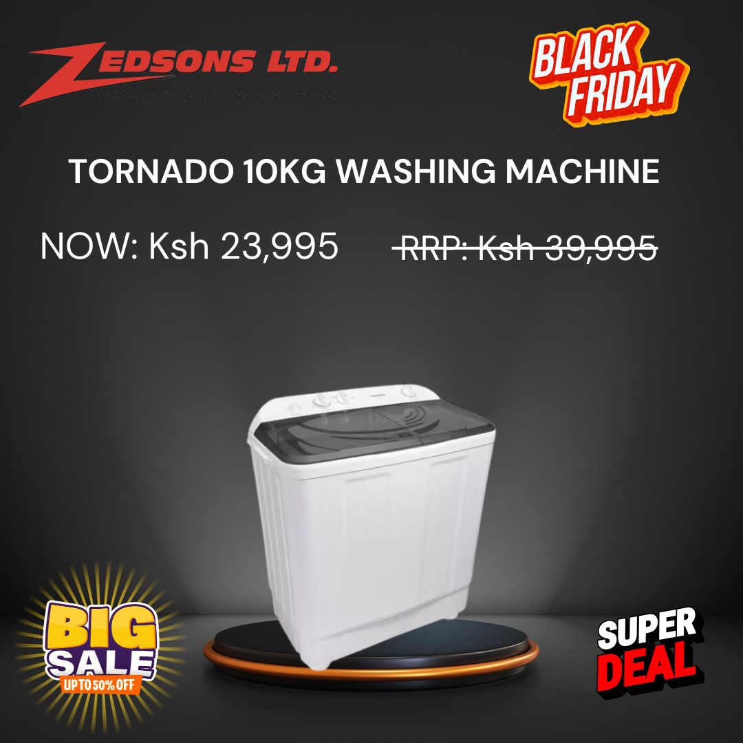 Tornado 10KG Washing Machine