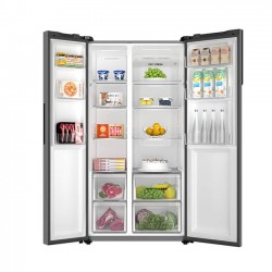 Haier 527L Fridge Sunlight Steel: HRF-668SS(KE)